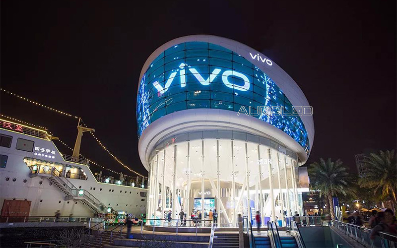 VIVO Lab旗艦店酷炫<a href=http://www.jfxvz.cn/toumingping/ target=_blank class=infotextkey>透明屏</a>效果